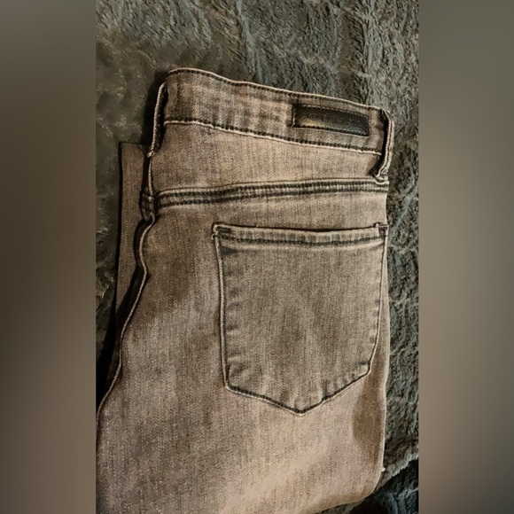 KENDALL & KYLIE kouture High Rise Ripped Crop Flare Leg Melrose 11/12 Junior - Picture 4 of 4